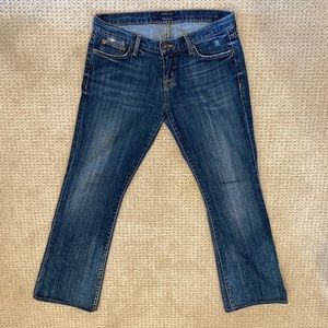 Hudson Jeans. Waist 29. Cotton denim w/ 2% stretch